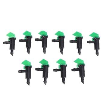 YARNOW 25PCS Drip Irrigation Garden dripper Source Material Flag Shaped dripper Plant Watering L Capacity Miniature kit Kits t Tool Planter Flower Dripper Tools Adjustable Suite Launcher