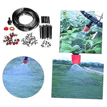 Yardwe Micro Drip Irrigation System Automatic Watering Kit Dripping Kit Garden Watering Kit Micro Drip Watering Kit Suite Accessories Plant The Lazy Spray