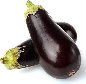 TKE Farms - Black Beauty Eggplant Seeds for Planting, 2 Grams ? 400 Seeds, Solanum melongena