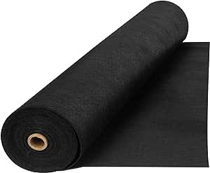 Super Geotextile 4, 6, 8 oz Non Woven Fabric for Landscaping, French Drains, Underlayment, Erosion Control, Construction Projects - 6 oz (6X50)